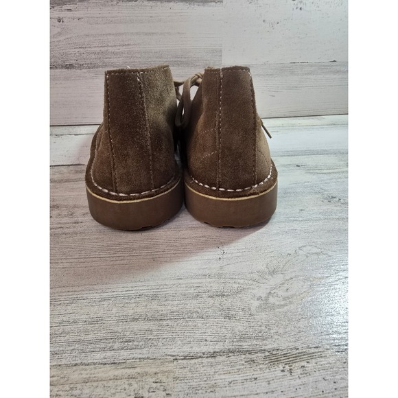 LL Bean Women's Size 6 Stonington Chukka Boots Brown Suede Leather 507370 - Picture 5 of 8